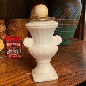 Vintage Avon Milk glass bottle